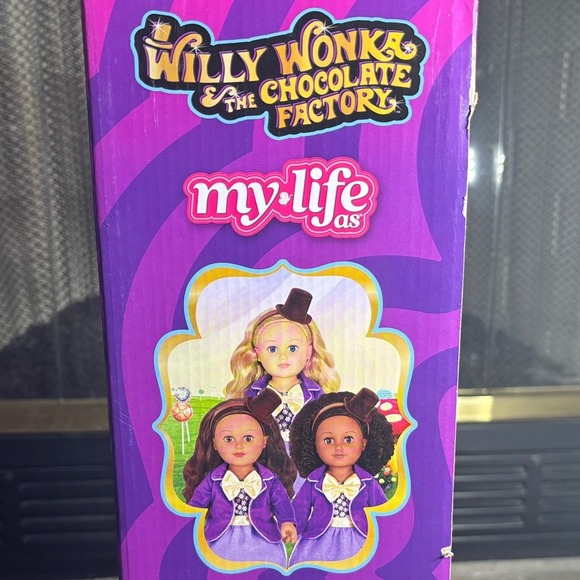 My Life As WILLY WONKA & THE CHOCOLATE FACTORY Blonde Hair 18" Doll GIFT NEW - Picture 7 of 11
